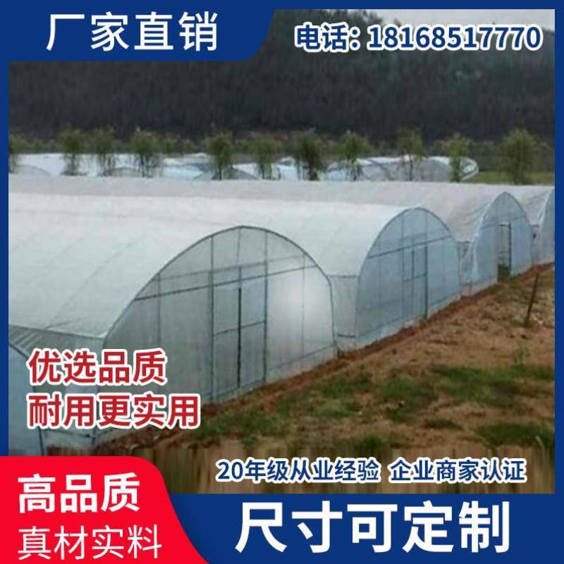 椭圆管养殖大棚骨架钢管牛棚羊圈猪舍鹅兔养鸡场温室蔬菜大棚全套