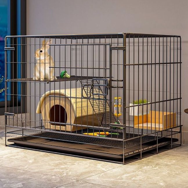 兔子笼室内家用养兔专用豚鼠荷兰猪笼双层兔笼宠物兔笼子家用大号