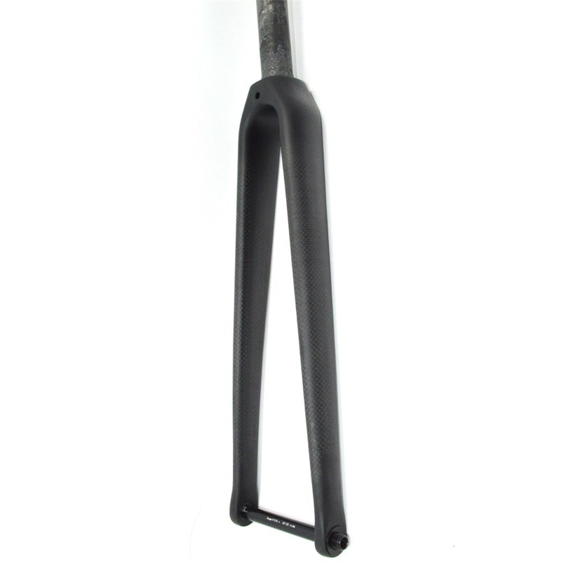 碳纤维公路自行车圈刹筒轴前叉C刹12 mm桶轴直管锥管硬叉单车配件