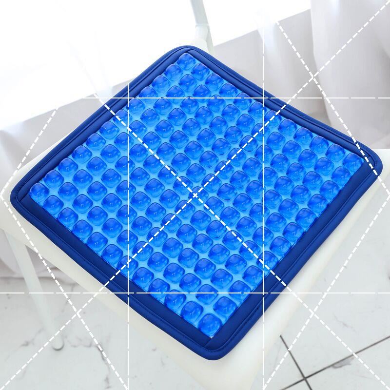 新品汽车凝胶冰垫车用座垫温办公冰凉垫坐垫学生凝U胶冰垫夏天免