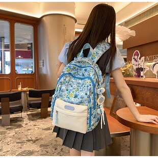 YY书包女初中生高颜值大容量2025年新款中学生高中生专用潮流甜美