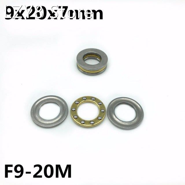 50Pcs F9-20M 9x20x7 mm Axial Ball Thrust Bearing plane thrus