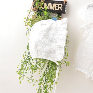 Baby Girl Clothes Playsuit Lace Romper+hat Outfits 0-18M