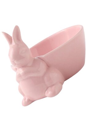 1Pc Easter Tableware  Fruit Salad Bowl Food Serving Containe