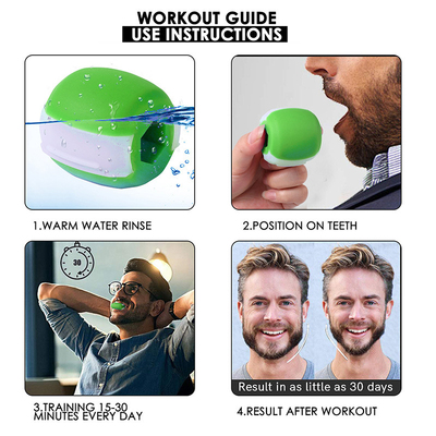 Jaw Exerciser Face-lift Artifact Expander for School Jawline