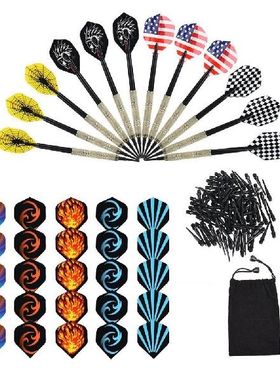 Darts 12 Pieces Darts Plastic Tip Set for Electronic Darts