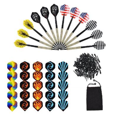 Darts 12 Pieces Darts Plastic Tip Set for Electronic Darts