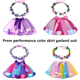 Dances Pcs Colors Multicolor Pettiskirts Performances