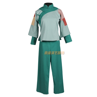 民国七八十年代怀旧服装 衣服农村7080年代村姑演出服 知青下乡老式