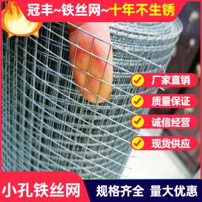新品新品b2厘米孔铁丝网围栏铁网钢丝养殖网格片热镀电焊栅栏护栏
