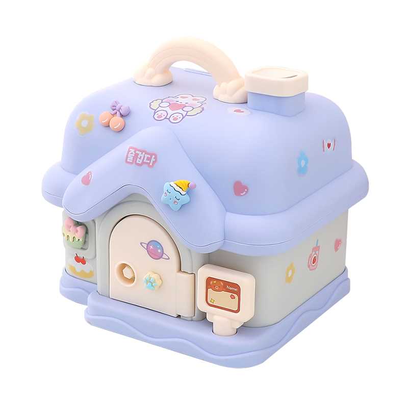 2022年新款存钱罐可存可取儿童女孩小房子摆件创意卡通网红储蓄箱