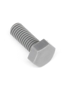 M4M5M6M8-M14 尼龙外六角螺栓灰色塑料螺栓PVC外六角外六方DIN933