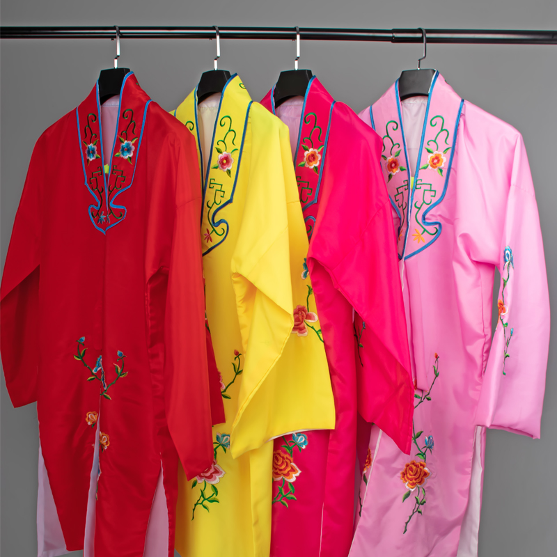 戏服装女花旦京剧古装越剧儿童演出衣服头饰戏曲剧水袖黄梅戏青衣
