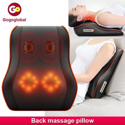 Electric back massager pillow massage body neck with heat