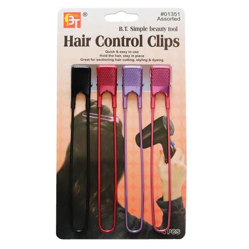 美发专用夹子理髲店长嘴夹鱼嘴夹子造型夹子 Hair Control Clips