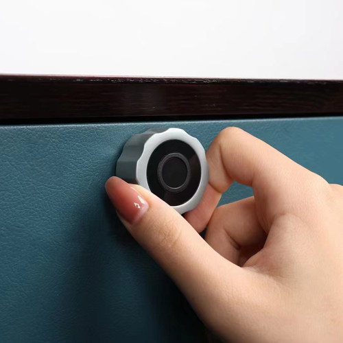 办公铁皮文件柜信箱充电桩保护箱指纹锁抽屉鞋柜衣柜门智能指纹锁