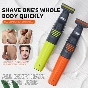 for Men Electric Pubic Body Trimmer Groin Hair