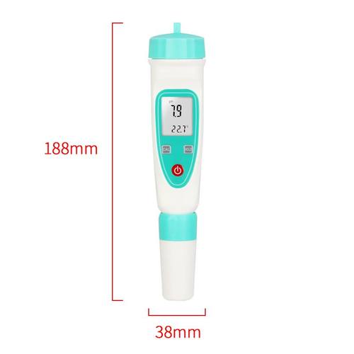 厂促厂促齐威高精度ph测试笔充电款PH酸度计PH值碱度测酸试仪鱼品