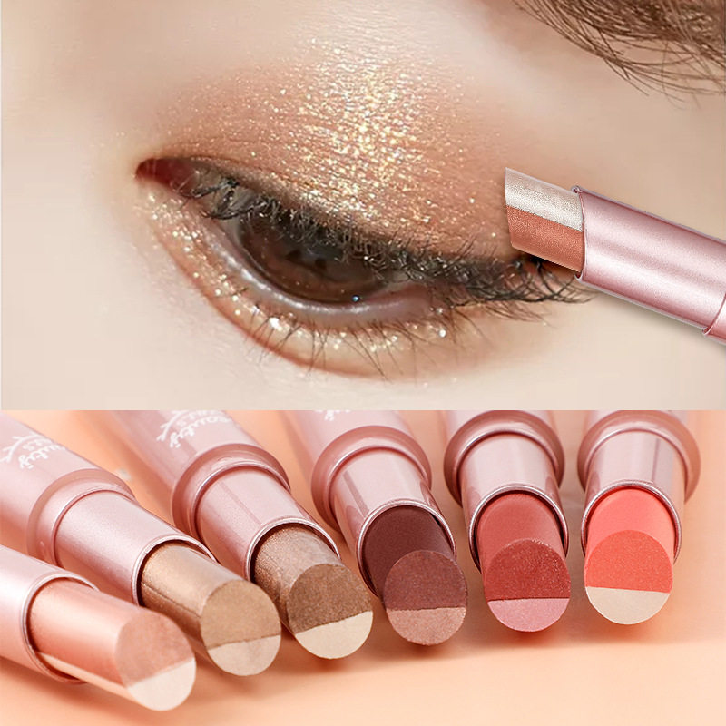 High Quality Double Color Gradient Eye Shadow Stick Matte