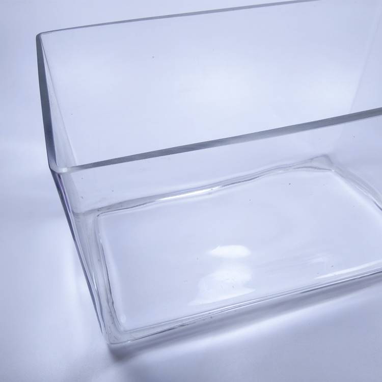 长方形桌面玻璃鱼缸一次成型无缝小型全身无粘接超白玻璃缸乌龟缸