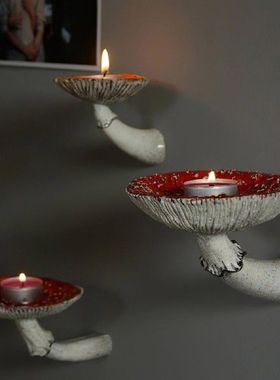 Mushroom-Hanging Shelf Wall Floating Shelf Mushroom-wall