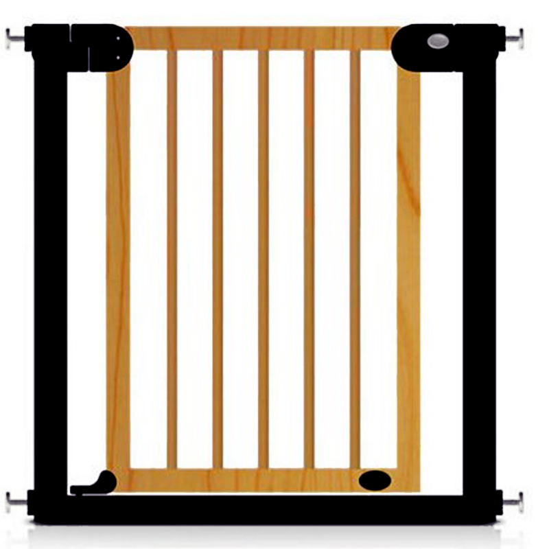 babysafe实木儿童安全门栏 宠物隔离围栏 楼梯护栏狗栅栏杆防护栏