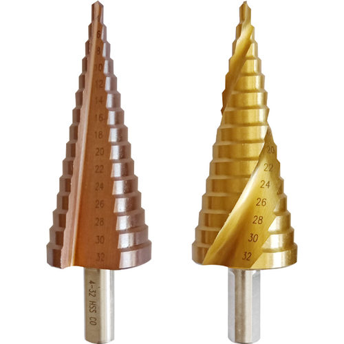 。多功能宝塔钻头钻孔器锥塔形硬金属打孔扩孔钻头不锈钢专用钻孔