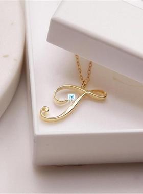 Exquisite 26 Letter Word Necklace Letter Necklace Letter
