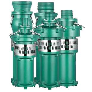 爆QYQYF不锈钢304油浸式 新品 潜水电泵6寸8O寸三相农用灌溉高