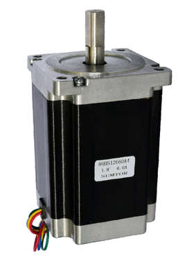 两相86步进电机大扭矩12NM单轴双轴ANema34步进马达套装4.5/8.5N