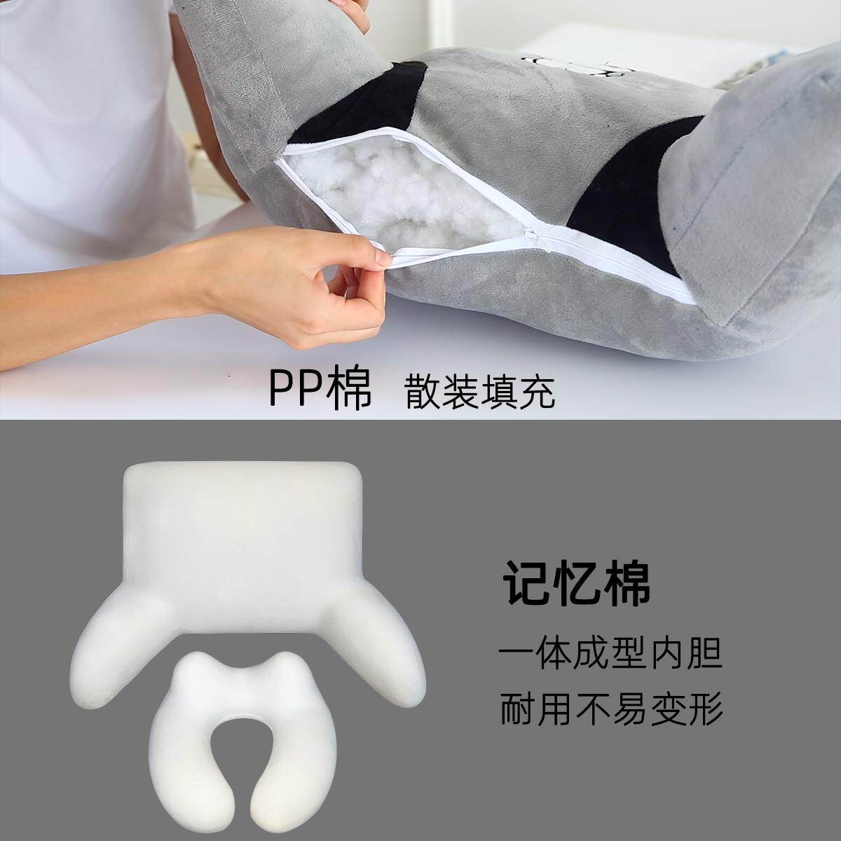 脖子U型枕卡通腰枕护颈枕U形枕护腰靠垫颈椎午睡枕办Z公室午休枕