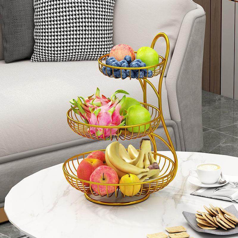 水果盘零食置物架餐桌收纳架客厅茶几糖果盘桌面轻奢水果果盘家用,家居饰品,果盘/果篓,淘宝优惠券,粉丝福利购,淘宝优惠卷