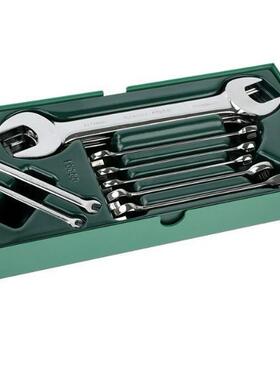 世达工具托组套双开口扳手两用扳手呆扳子扳手维修套装世达09905