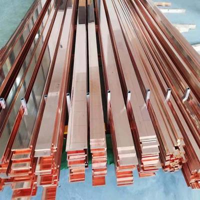 现货接地紫铜排 镀锡导电极T2紫铜排红铜排 可切割分条软态紫铜排