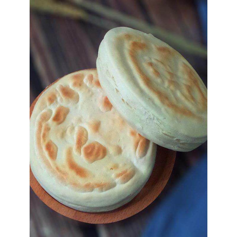 甘肃特产纯碱白吉饼手工锅盔美食小吃10个原味老酵面馍馍烧饼包邮