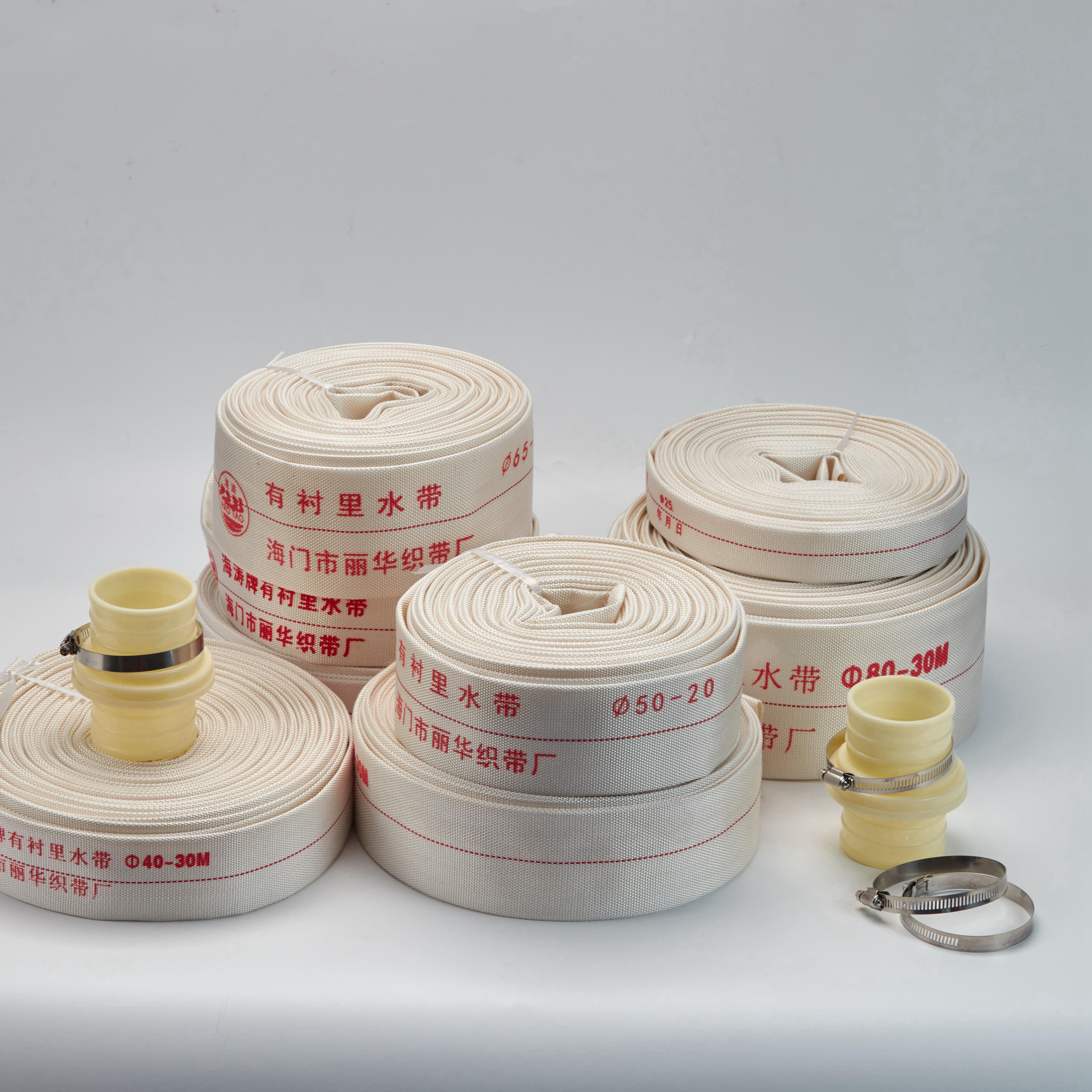 农用消防水带浇地灌溉水泵帆布水管软管高压家用1/1.2/1.5/2/3