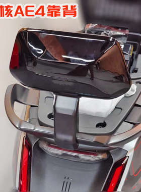 极核电动车电摩电自版AE4i AE5i靠背 春风AE4SE后靠垫改装配件