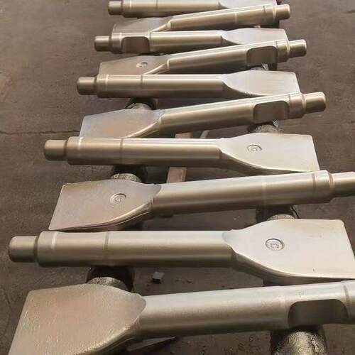 扁头钎杆 挖掘机破碎锤大扁铲45/53/68/75扁头炮纤加强型高耐磨