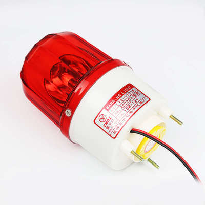 中厦高分贝旋转报警指示灯LTE1101K岗亭器声光示灯12v24v220v380v