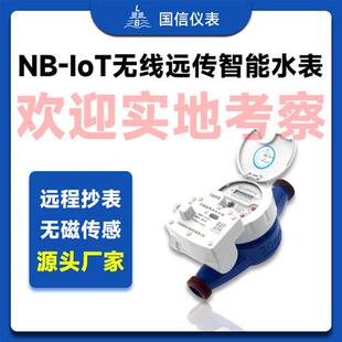 NBIoT物联网无线智能水表 物业小区远程抄表铁壳无磁传感水表