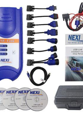 适配跨境NEXIQ USB Link 125032 卡车故障检测诊断仪OBD OBD2胶箱