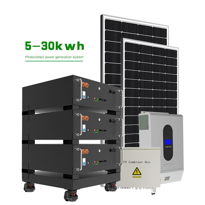 适配家用太阳能供电系统工厂磷酸铁锂储能电池光伏发电系统48V机