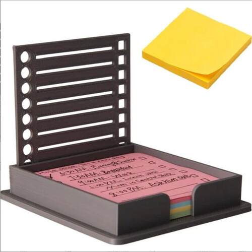 适配亚马逊新品 Post-It Note Template 便利贴收纳盒亚克力 防水