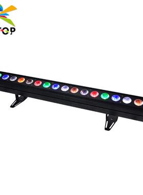 适配不防水18颗18WLED洗墙灯跑马点控舞台婚庆酒吧染色灯亮化工程