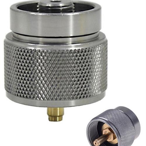 户外炉头连接口转换器扁气罐丙烷美式曼普气罐固特气体Mapp转接头