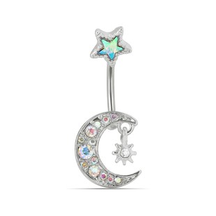 Moon 极速Euramerican piercing ornament nail欧美穿刺饰 navel