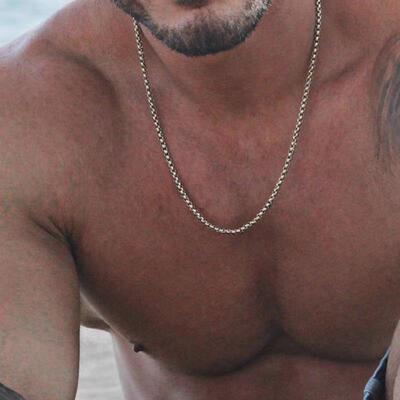 极速2021 Hot ndy Figaro NK Chain Men Necklace Classic Stainl