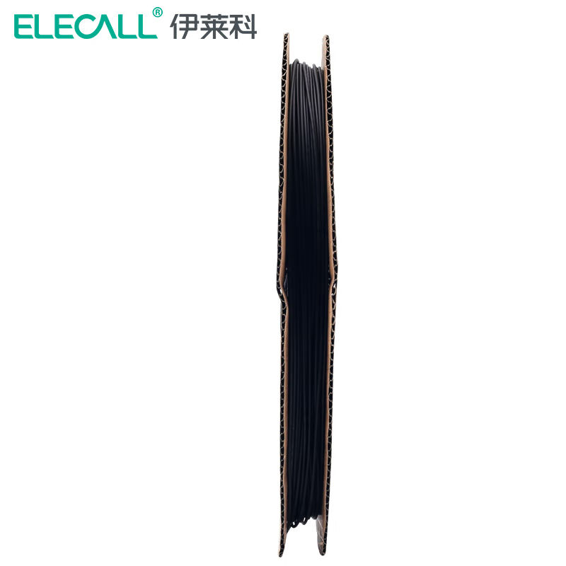 伊莱科热缩管绝缘套管?4mm黑色200米/卷