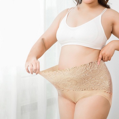 Plus Size Women Panties 5xl 6xl High Waist Seamless Underwea