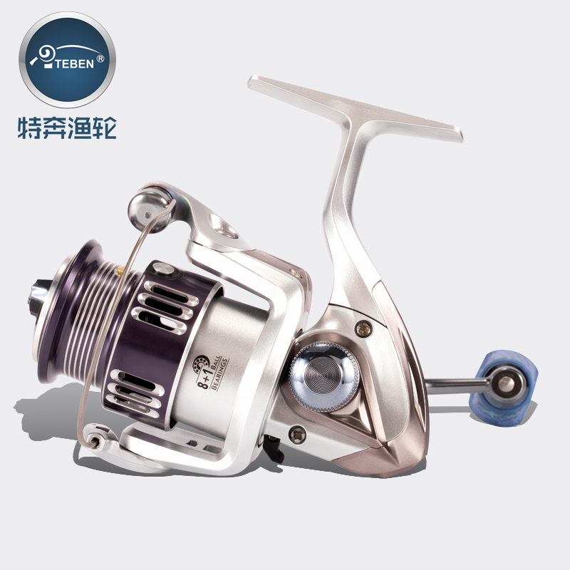 特奔渔轮路亚壹号防水版超轻型浅线杯路亚轮全金属头纺车轮海钓轮